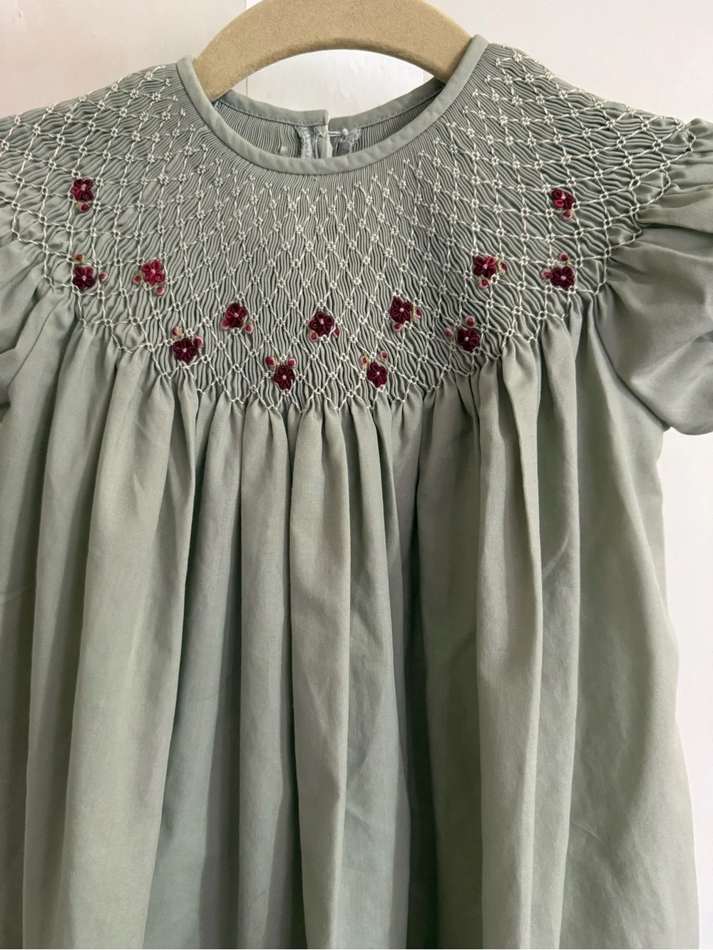 Willbeth Smocked Bishop Dress